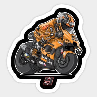 Danilo Petrucci Cartoon Sticker